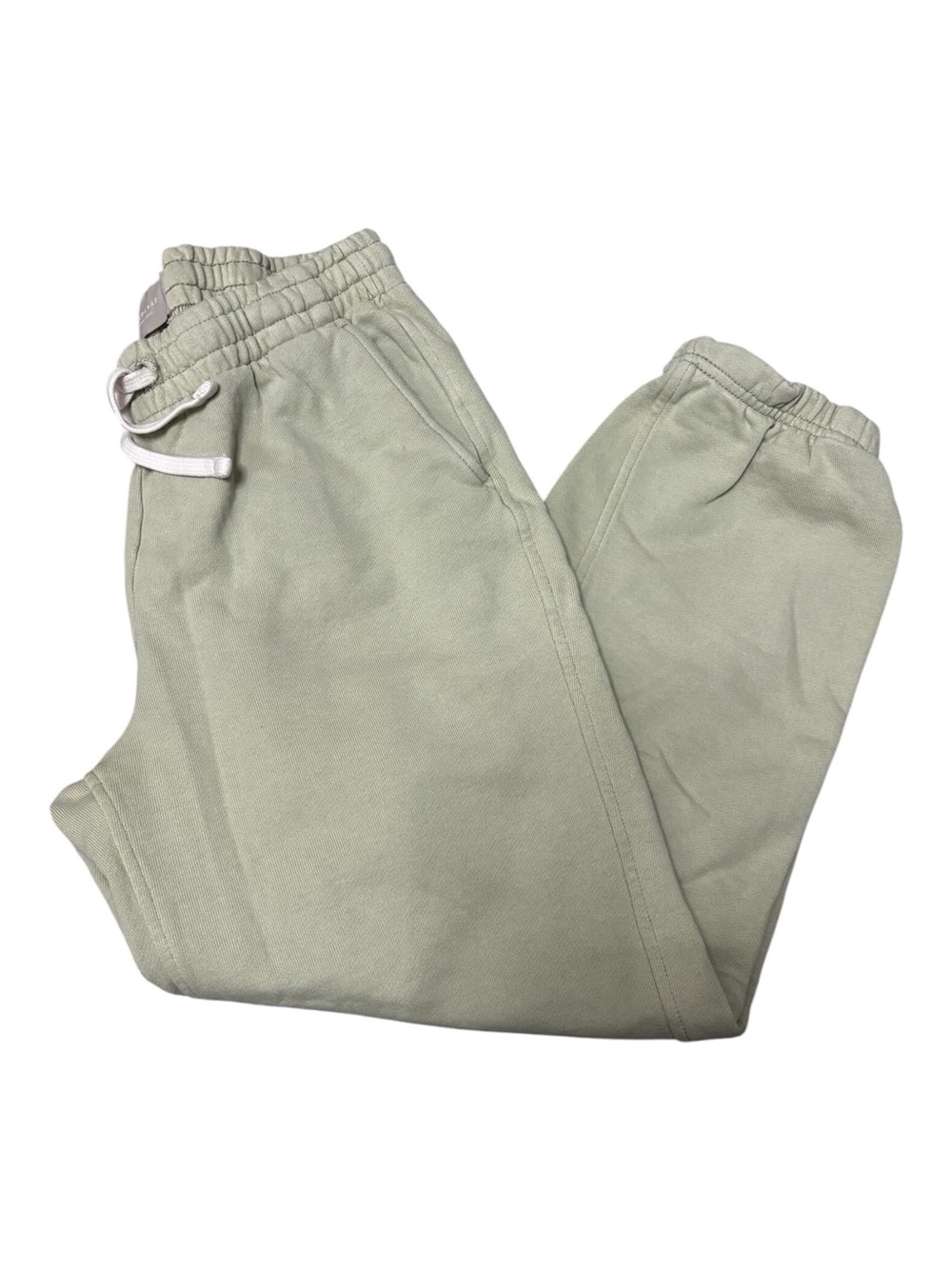 Everlane Sage Green Drawstring Sweatpants